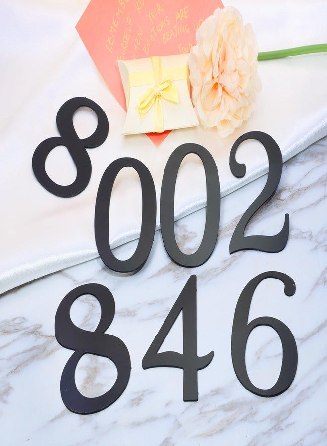 Shapenty 3.7Inch Large Acrylic 0-9 Number Cake Toppers Picks for Birthday Wedding Graduation Anniversary Christmas Cake Decoration Party Supplies (10, Black) - Image 5