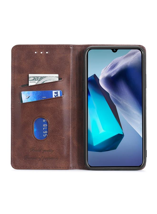 S-TOP Case For Motorola Moto G32 4G Cow Texture Magnetic Leather Phone Case - Image 3