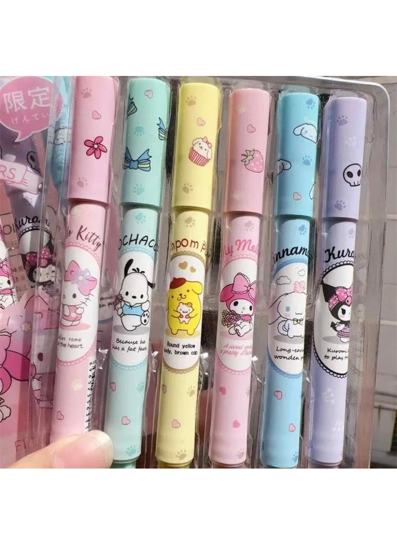 Kawai Sanrio Characters Highlighter Pen 6 Pcs - pzsku/Z671D53148A05BB804D13Z/45/_/1730607616/c5dd402e-f1c3-4e84-b723-5412c42b84eb