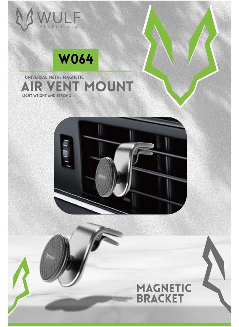 Wulf Essentials WULF ESSENTIALS W064 Magnetic Air Vent Mount Holder 