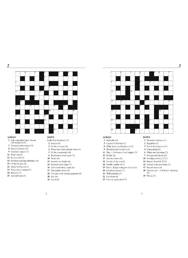 The Times Big Book of Quick Crosswords Book 1: 300 World-Famous Crossword Puzzles  - Image 3