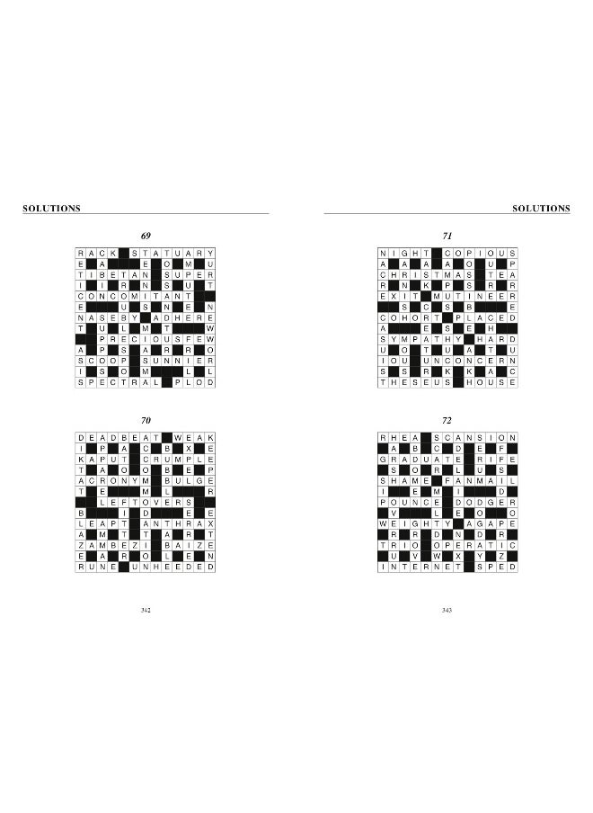 The Times Big Book of Quick Crosswords Book 1: 300 World-Famous Crossword Puzzles  - Image 4