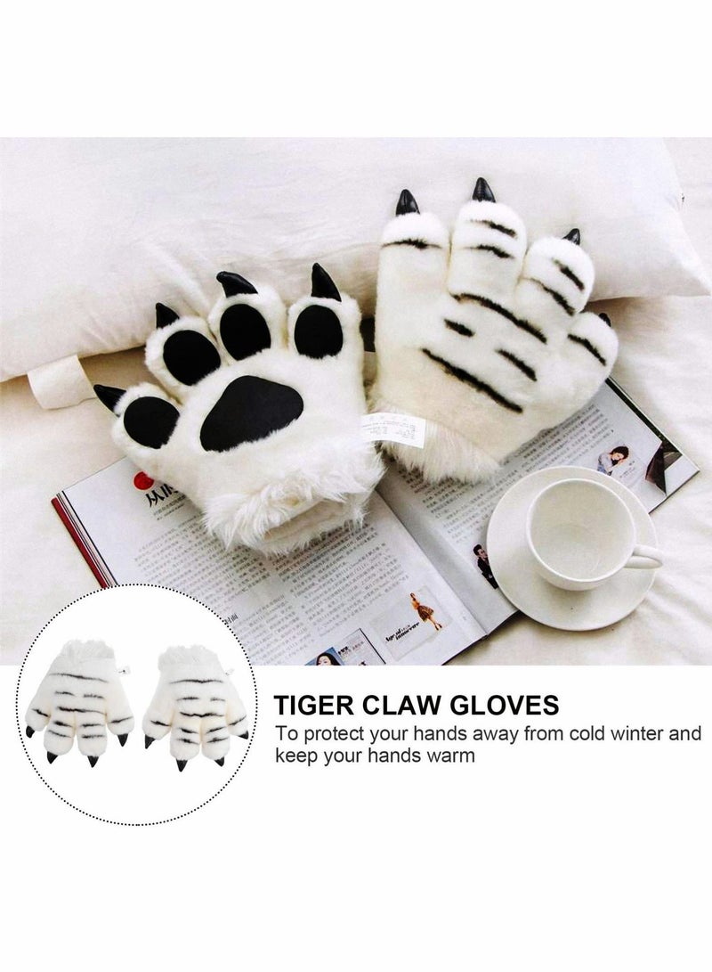 Y&D Animal Paw Glove, 2 Pcs Winter Warm Cosplay Hand Paws Glove  - Image 5
