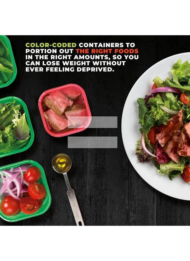 21 Day Fix Portion Control Containers Food Storage And Meal Prep Containers For Weight Loss Program Bpa Free Reusable Locking Lids Colorcoded Stop Counting Calories 7 Piece Kit