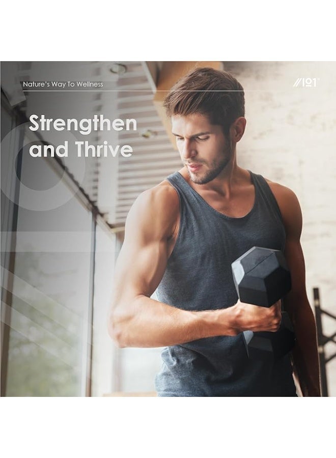 ALPHA01 HMB 650 mg with BioPerine® – Supports Muscle Strength, Recovery & Performance, 90 Vegan Capsules - Image 4