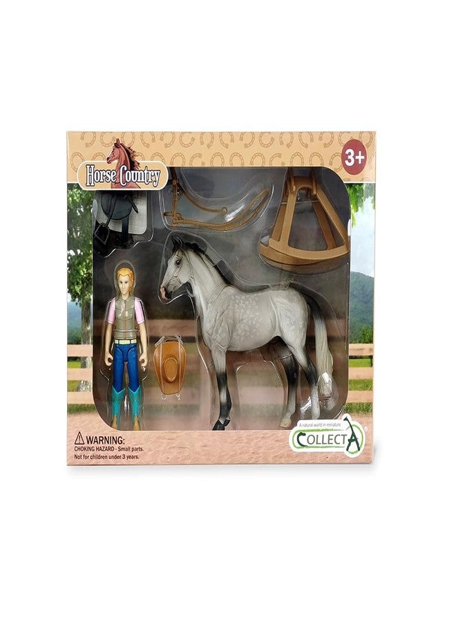 CollectA Western Rider and Horse Set | Model # 84245