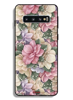 Tolwak Samsung Galaxy S10 Plus Protective Case Cover Hd Floral  - Image 2