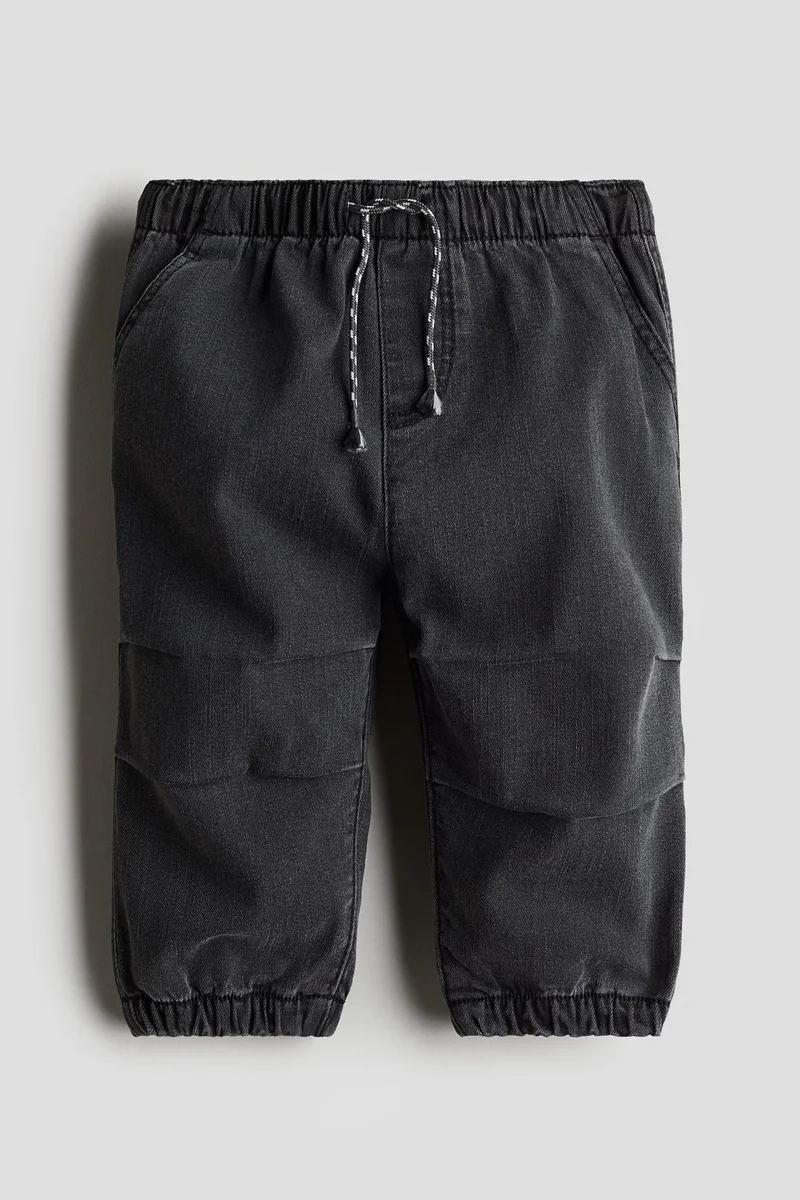 اتش اند ام بنطلون رياضي من الدنيم