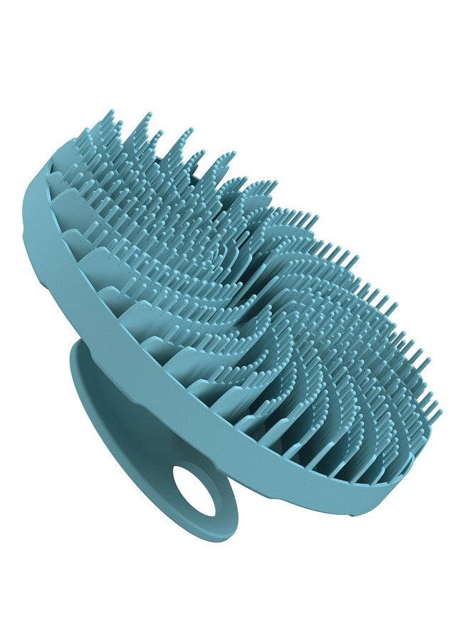 إنر نيد فرشاة تنظيف الجسم من السيليكون من Foodgrade، فرشاة تنظيف وتقشير لطيف وتدليك ورغوة لطيفة أكثر صحية وتدوم لفترة أطول (أخضر داكن) - Image 1