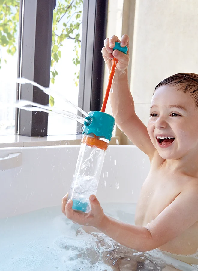هيب Hape Multi-Spout Water Squirter | Bath & Pool Water Squirting Toy, Four Different Water Spraying Patterns