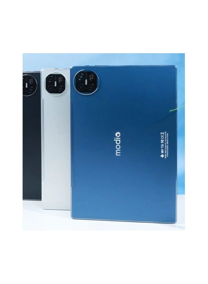 MODIO TAB M36 10.1 Inch 12gb Ram 512gb Rom Android Tablet with 5G WiFi, Bluetooth, Quad Camera, Detachable Keyboard and Wireless Mouse Budget Android Tablet for Students, Gaming, Blue - Image 2