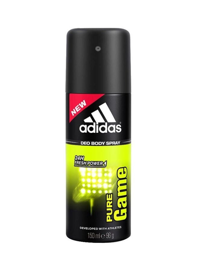 Adidas Pure Game Deodorant Spray 150ml - Image 1