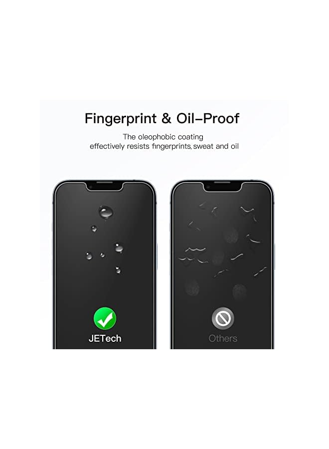 Jetech Screen Protector For Iphone 14 6.1-Inch, Tempered Glass Film, 3-Pack - Image 4