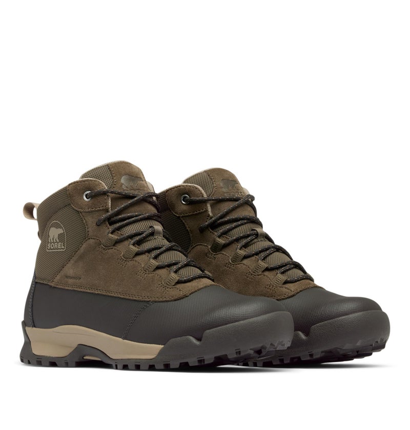 SOREL Men's Buxton Lite Lace Plus Waterproof Boot - Major, Jet - 10 - Image 3