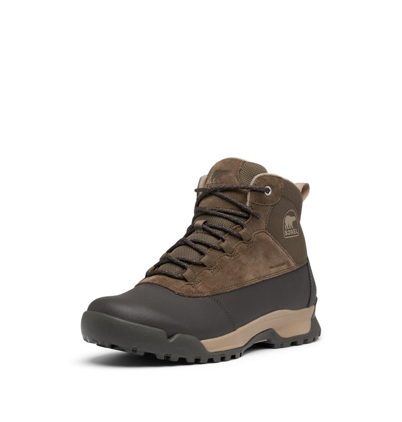 SOREL Men's Buxton Lite Lace Plus Waterproof Boot - Major, Jet - 10 - Image 1