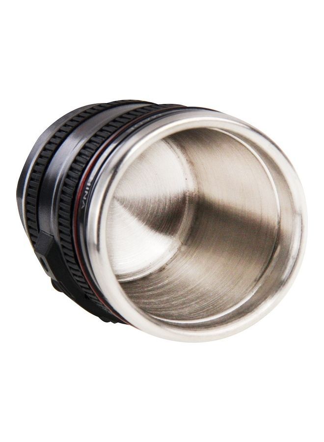 نيبمينينت مج قهوة حراري على شكل عدسة كاميرا أسود - Image 5