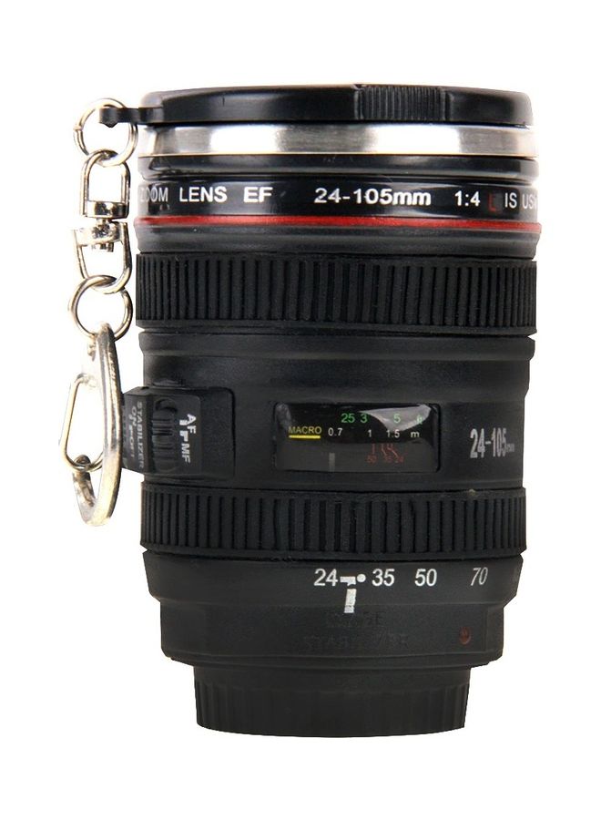 نيبمينينت مج قهوة حراري على شكل عدسة كاميرا أسود - Image 2