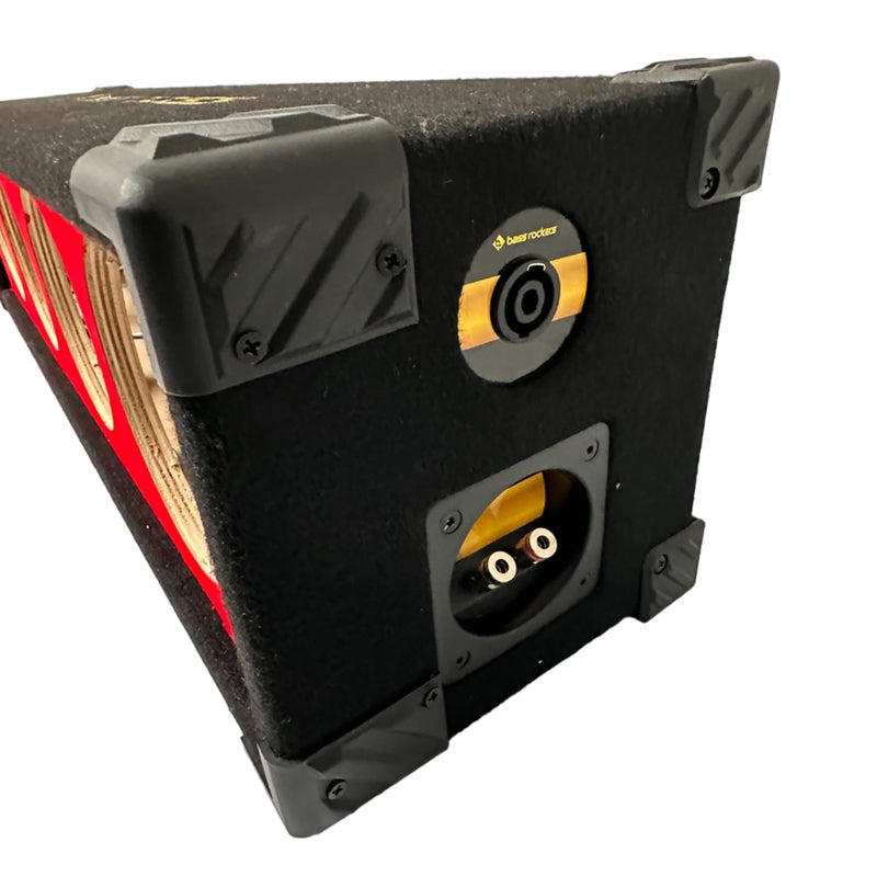 Bass Rockers Array Box Enclosure BRHB6 4 Driver Horns 4 x 6.5 Speakers Xtreme Durable Strong Wood Subwoofer Boxes Color Carpet Chuchera Horn Brazilian Style - Image 3