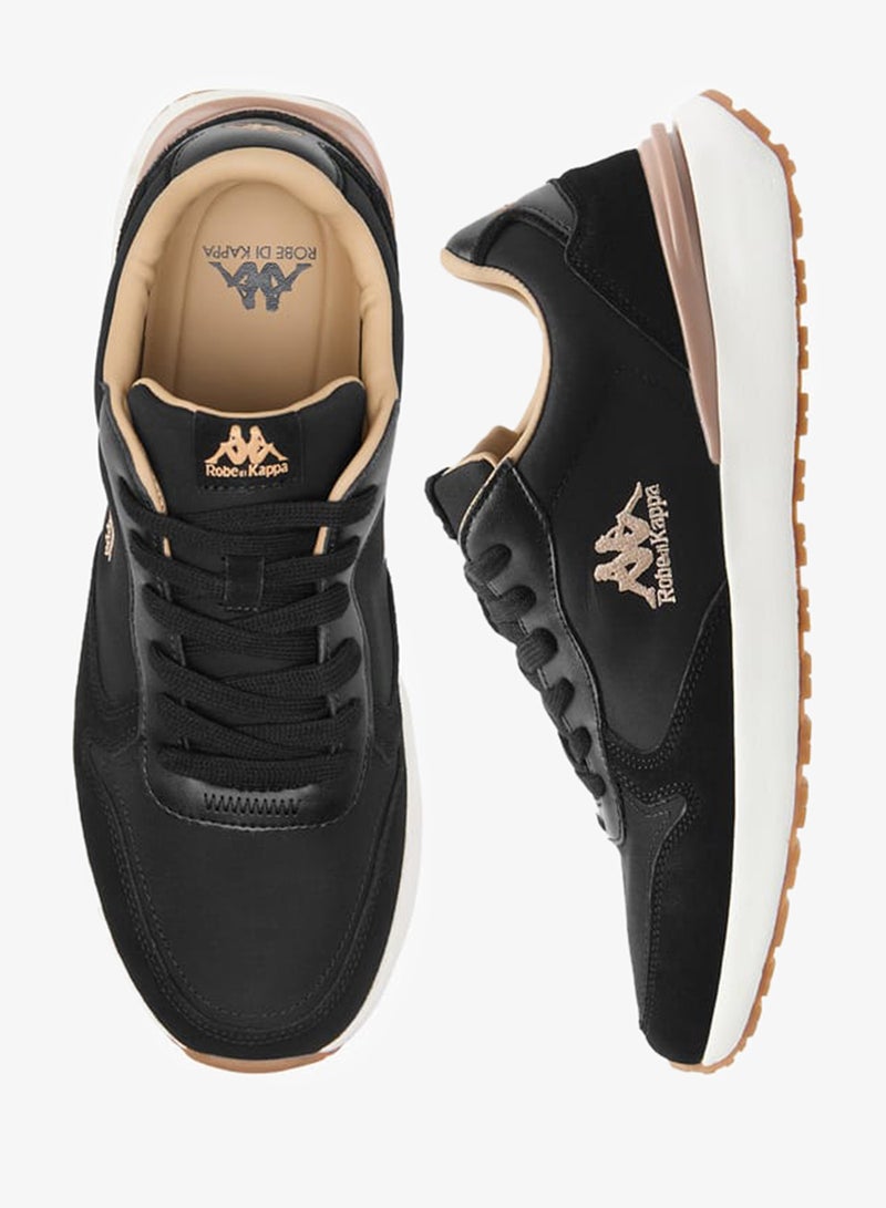 كابا حذاء رياضي رجالي برباط وتفاصيل شعار - Image 3