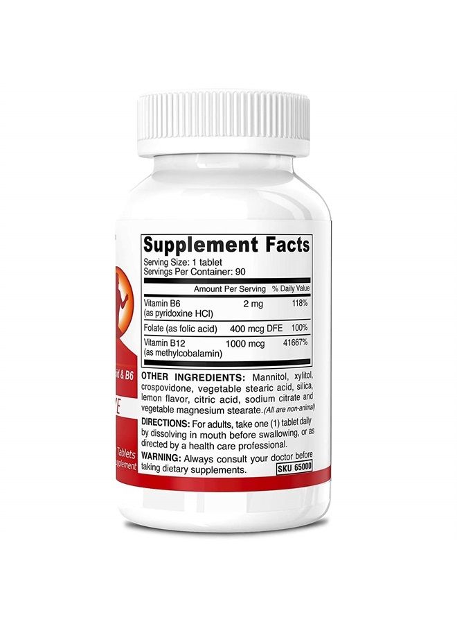 Deva Vegan Vitamins Sublingual B-12, 90 Tab - Image 2