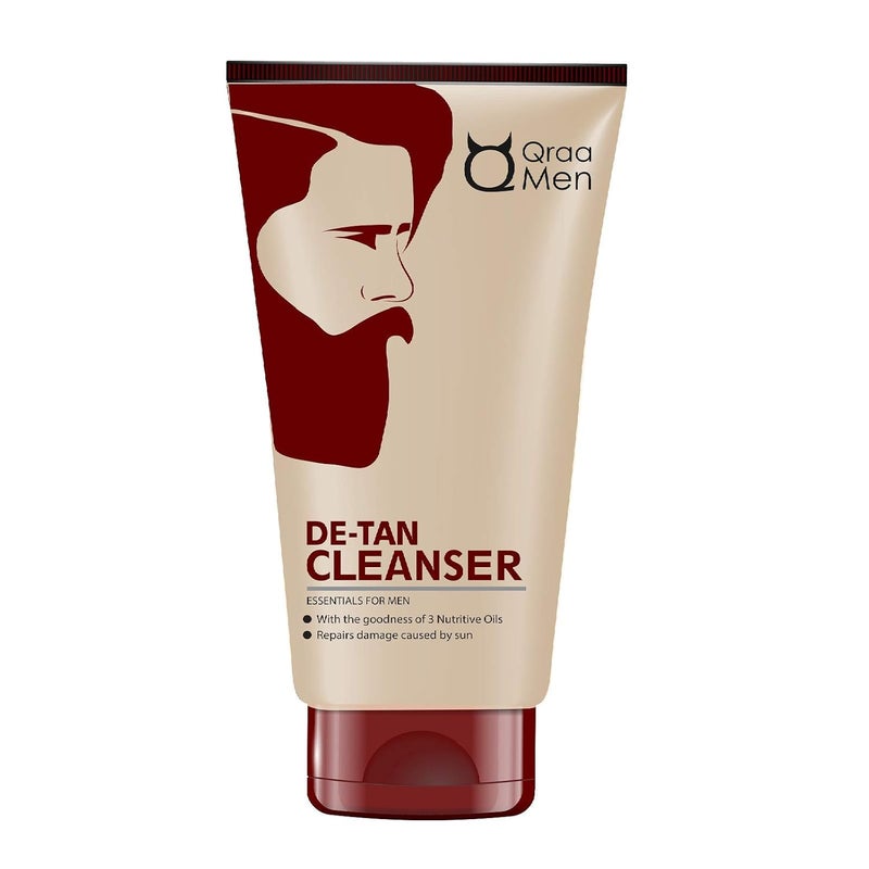 QRAA Haldi Chandan Skin BrighteningLightening Face Wash For OilAcnePimple Control 100g Men DeTan CleanserWash For Men For Skin LighteningBrightening 100g With Clove Oil - Image 5