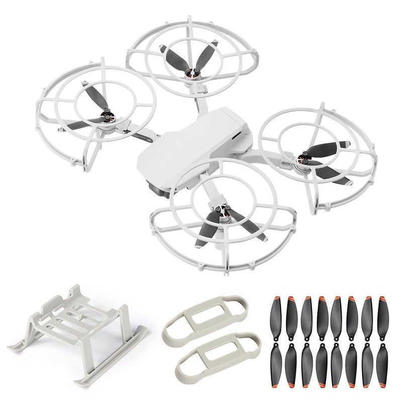 Generic Behorse Propeller Guard+Propellers Paddle Blade+Propellers Holder Props Guard+Landing Gear Legs for DJI Mini 2/Mini SE Accessories  - Image 1