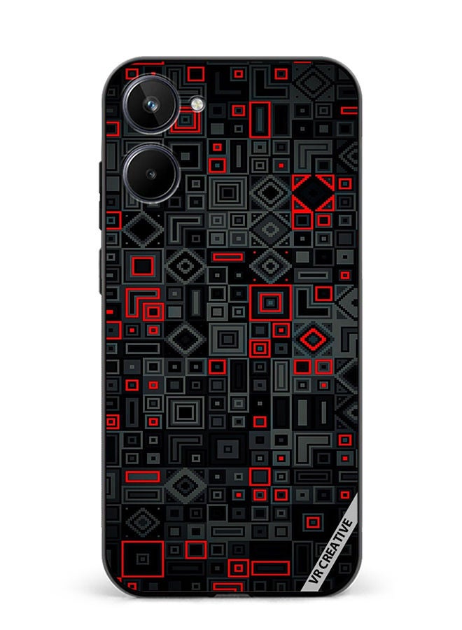 VR CREATIVE Protective Case Cover For Realme 10 Circuit Board Design Multicolour - Image 1