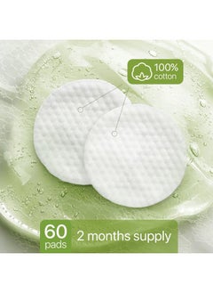 REMEDIAL PAX Glycolic Acid Resurfacing Pads 30% for Face and Body - Exfoliating Facial Peel-Vitamins B5 C E, Green Tea - Glycolic Acid Face Wash – 60 Pre-Moistened Cotton Pads for Cleansing, Peeling  - Image 3