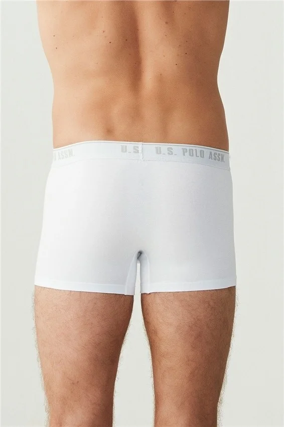 U.S. Polo Assn. BASE. Polo Assn. Men's White 3-Piece Boxer 80097