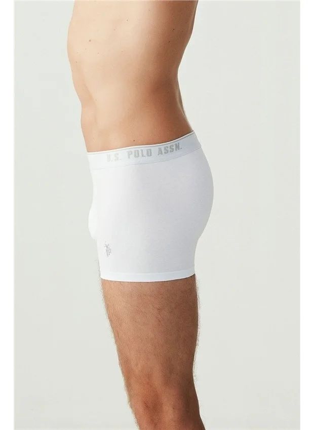 U.S. Polo Assn. BASE. Polo Assn. Men's White 3-Piece Boxer 80097