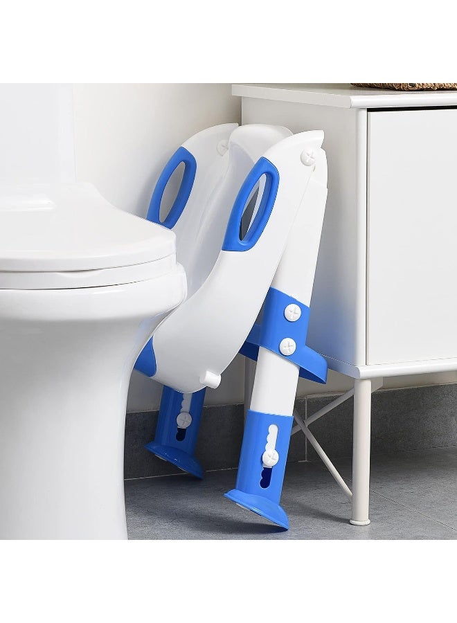 SKYROKU Potty Training Seat with Step Stool Ladder - Image 4