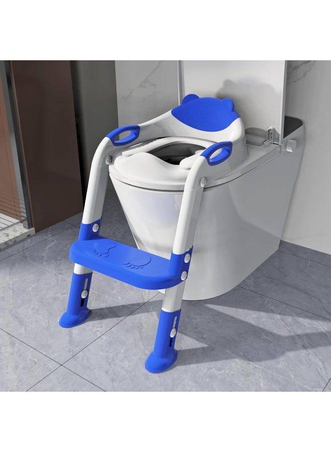 SKYROKU Potty Training Seat with Step Stool Ladder - Image 1
