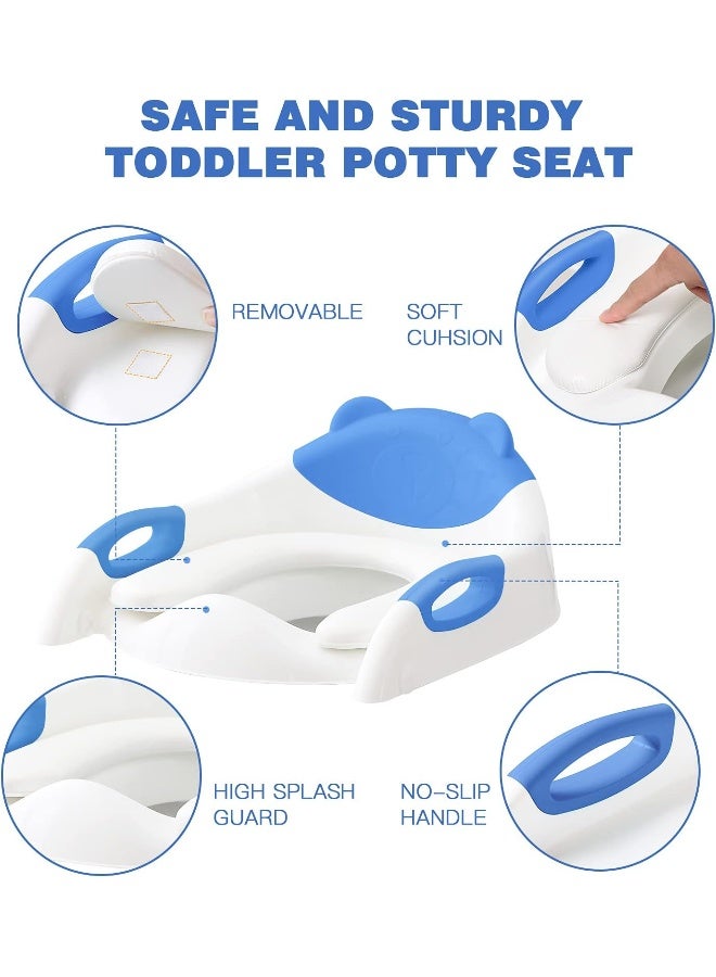 SKYROKU Potty Training Seat with Step Stool Ladder - Image 3