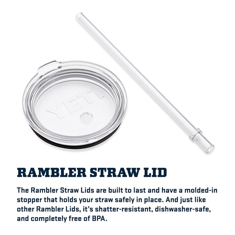 YETI YETI Rambler 42 oz Straw Mug, Vacuum Insulated, Stainless Steel, Canopy Green  - Image 4
