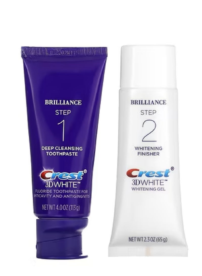 Crest 3D White Daily Whitening 2Step Treatment 1 Kit - Image 1