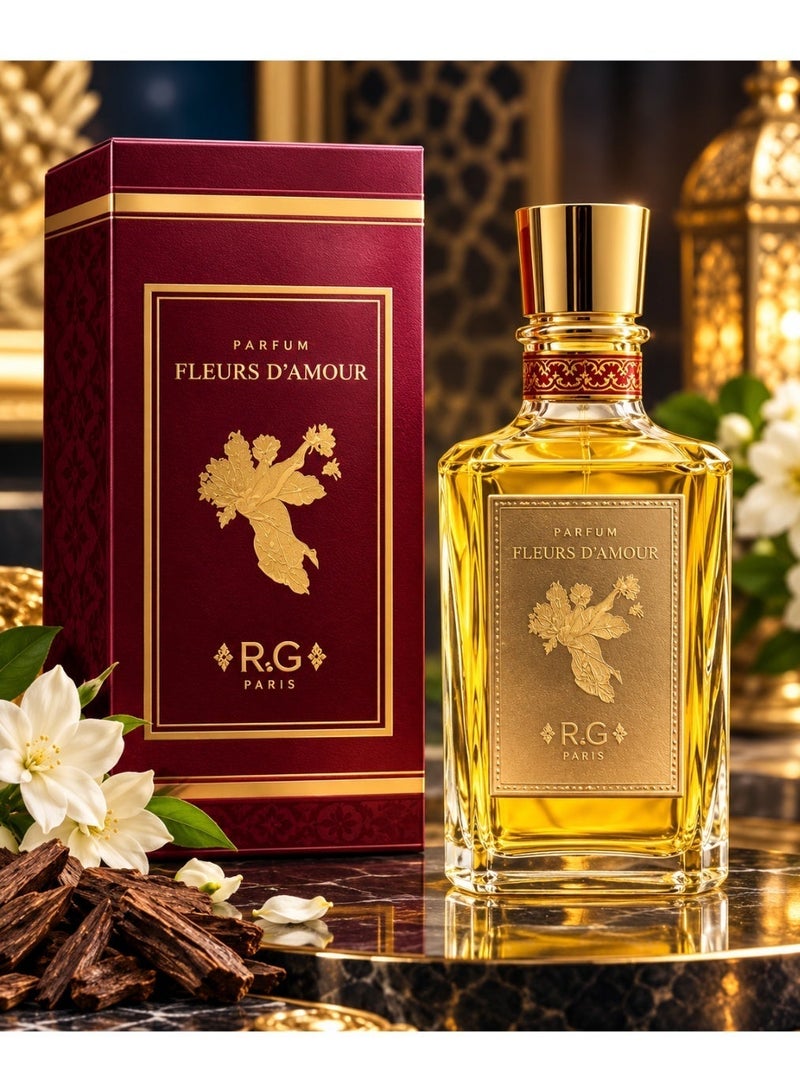 ROGER & GALLET RG Paris Fleurs D’Amour Parfum – Elegant Floral Fragrance for Women, Long-Lasting Romantic Scent - Image 2