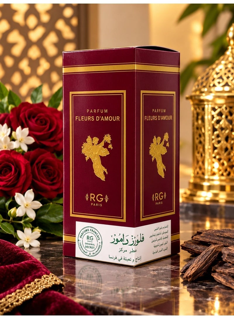 ROGER & GALLET RG Paris Fleurs D’Amour Parfum – Elegant Floral Fragrance for Women, Long-Lasting Romantic Scent - Image 3