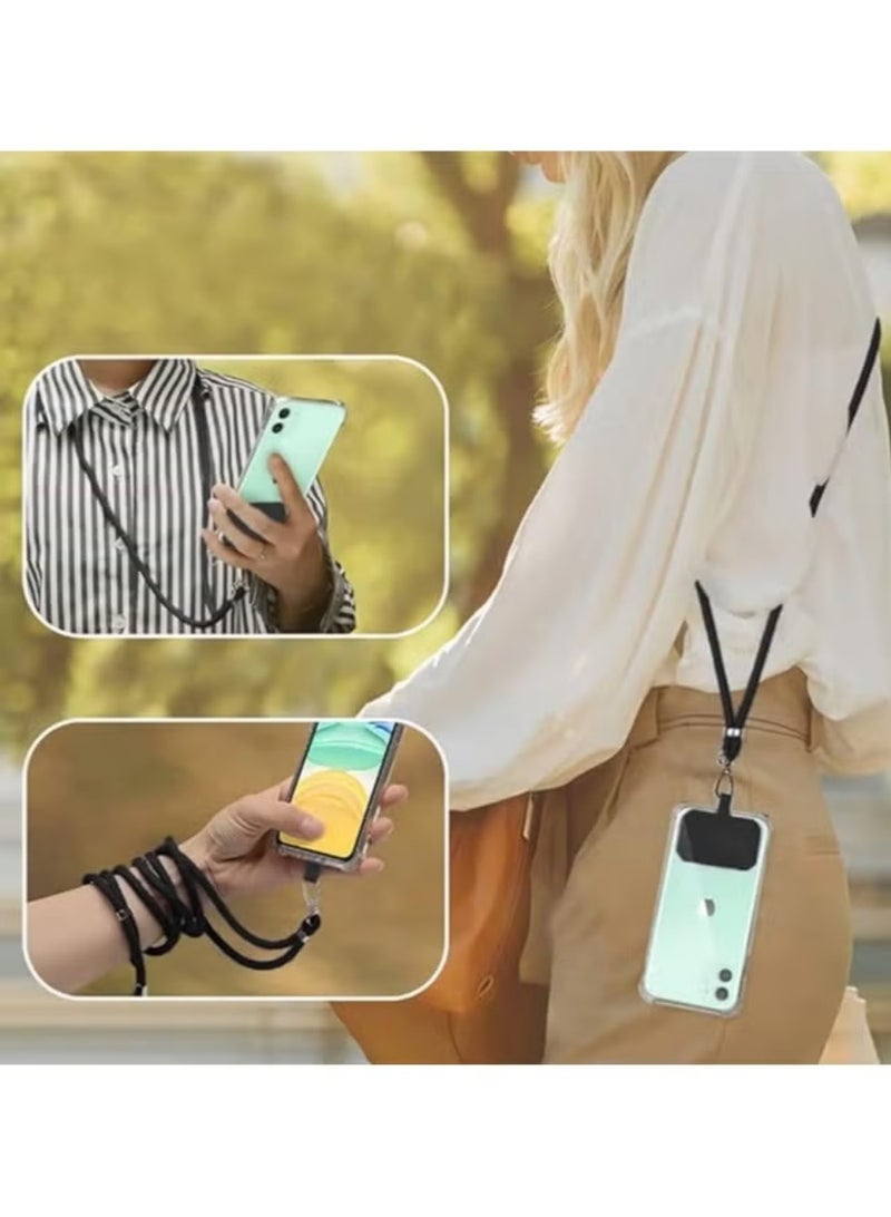 Universal Crossbody Phone Lanyard Adjustable Nylon Strap Fits Most Phones - Image 5