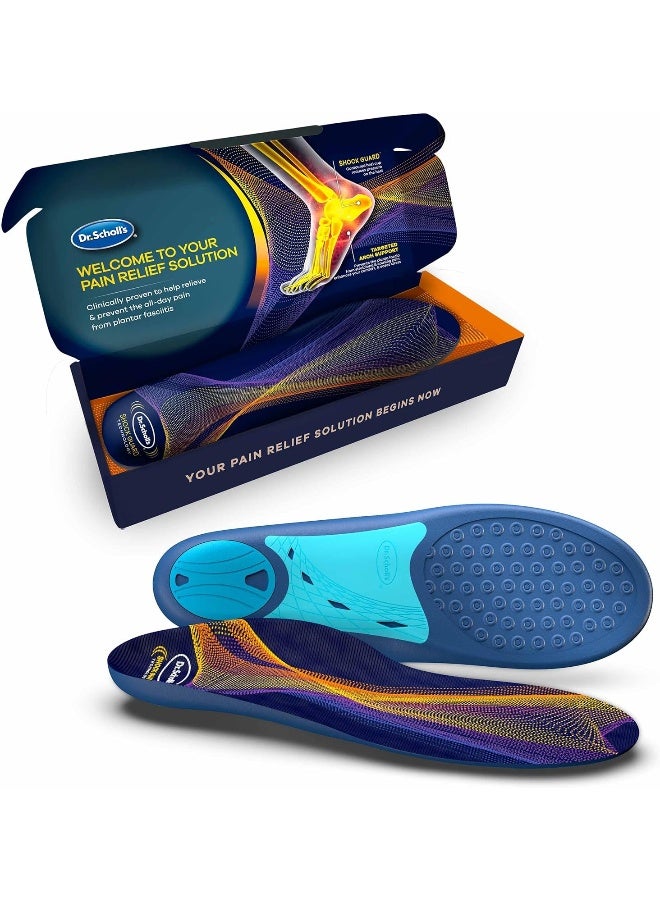 Dr. Scholl's Dr. Scholl's Plantar Fasciitis Sized to Fit Pain Relief Insoles // Shoe Inserts with Arch Support for Men and Women, 1 count  - Image 1