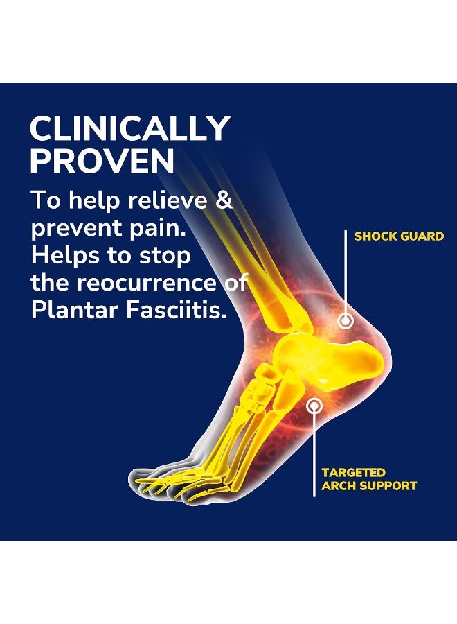 Dr. Scholl's Dr. Scholl's Plantar Fasciitis Sized to Fit Pain Relief Insoles // Shoe Inserts with Arch Support for Men and Women, 1 count  - Image 2