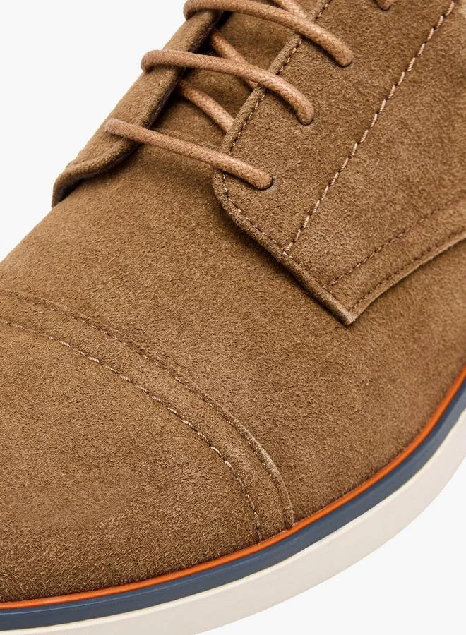 LBL By Shoexpress BROWN Men Lace-Up Ankle Sneakers for Men | Best Price UAE
