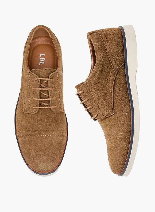 LBL By Shoexpress BROWN Men Lace-Up Ankle Sneakers for Men | Best Price UAE