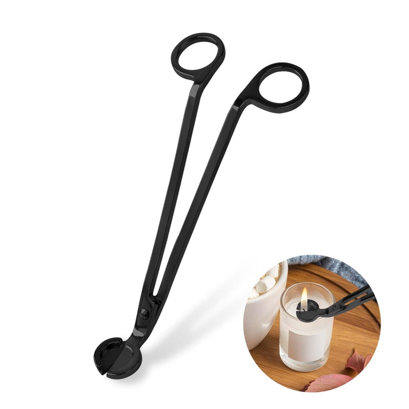 Candle Wick Trimmer Wick Clipper Cutter Scissor for Scented Candles Lovers Stainless Steel Candle Accessories for Oil Lamp
