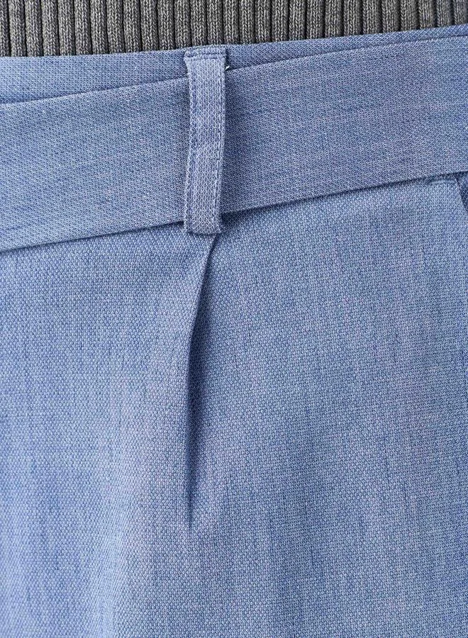Splash FAV Wide Leg Mid-Rise Belted Pants