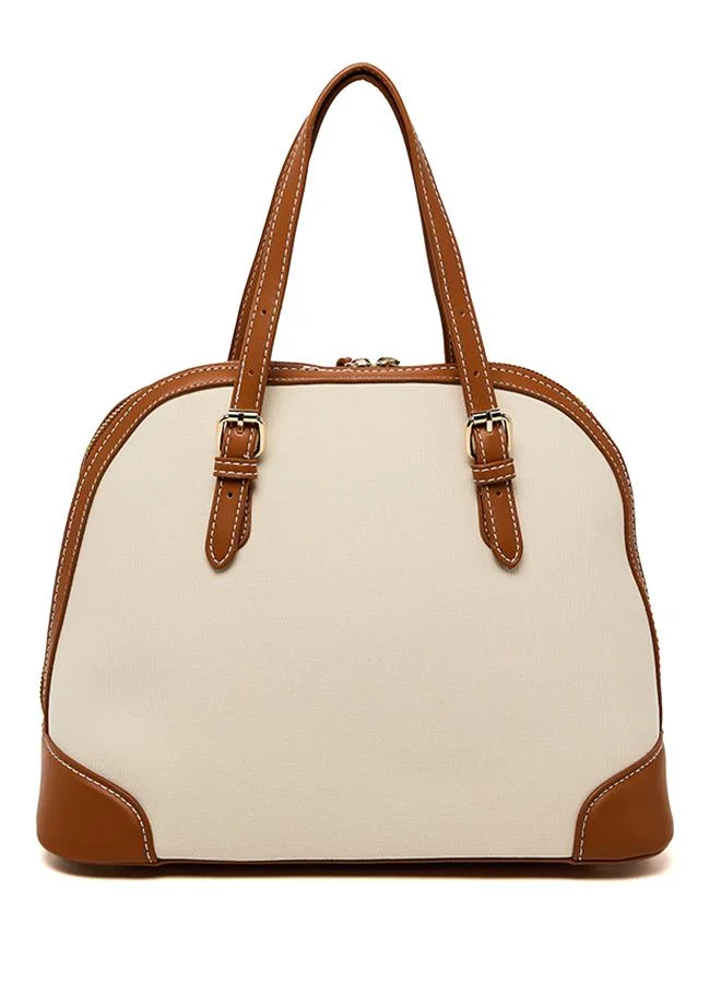 Anne Klein  Contrast Trim Satchel Bag for Women | Best Price UAE