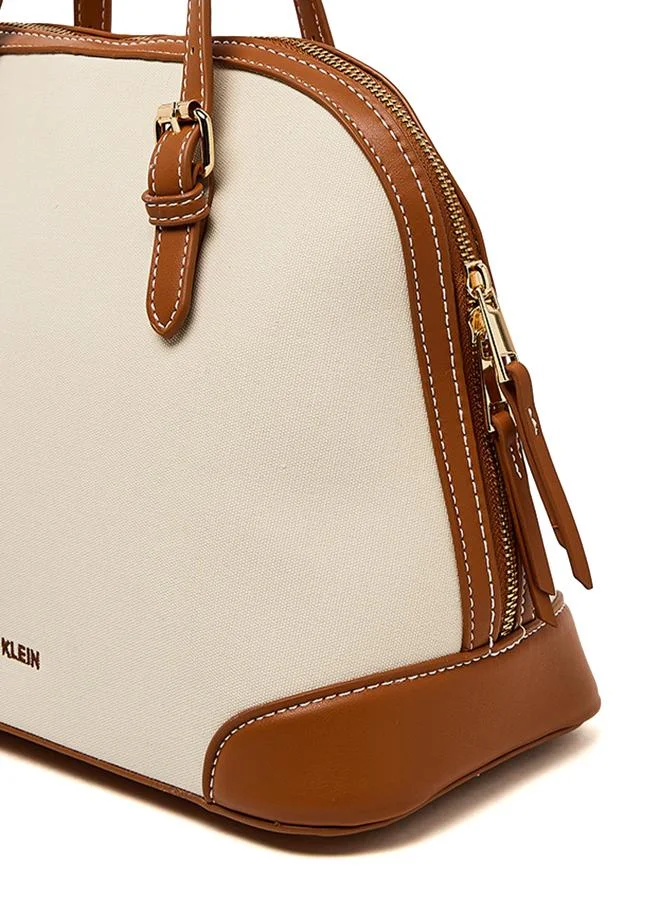 Anne Klein  Contrast Trim Satchel Bag for Women | Best Price UAE