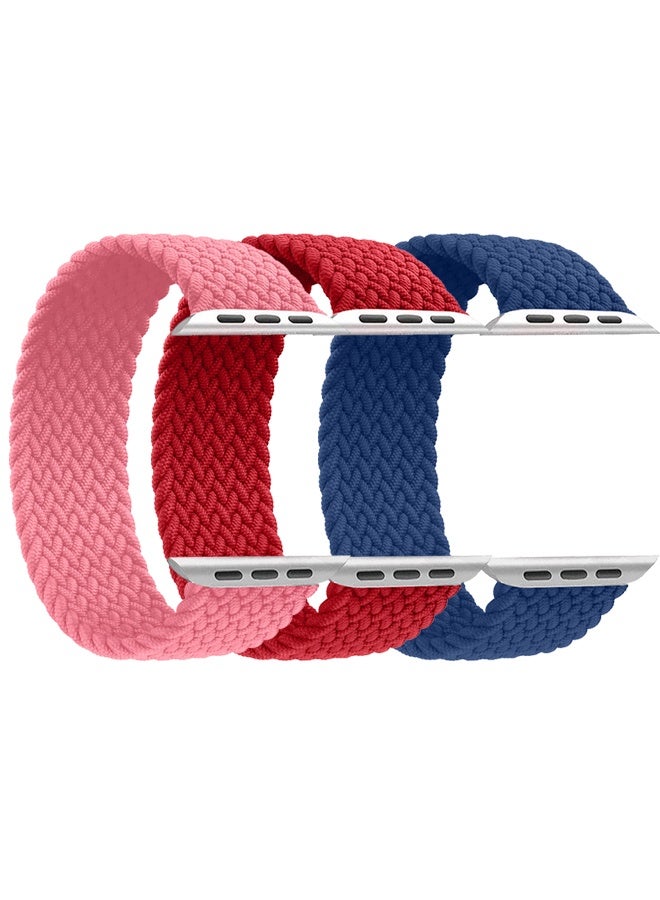 Solo Nylon Band 44mm Size 135-140mm with Metal Lugs Compatible with Apple Watch 44mm 45mm 49mm Series 1-9 SE Ultra 1 Ultra 2 - Image 1