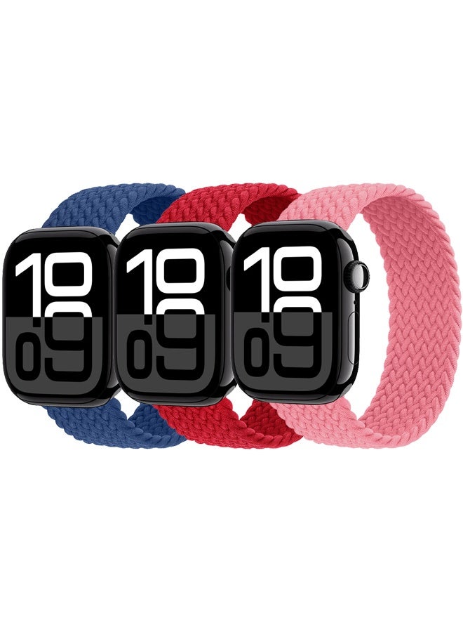 Solo Nylon Band 44mm Size 135-140mm with Metal Lugs Compatible with Apple Watch 44mm 45mm 49mm Series 1-9 SE Ultra 1 Ultra 2 - Image 2