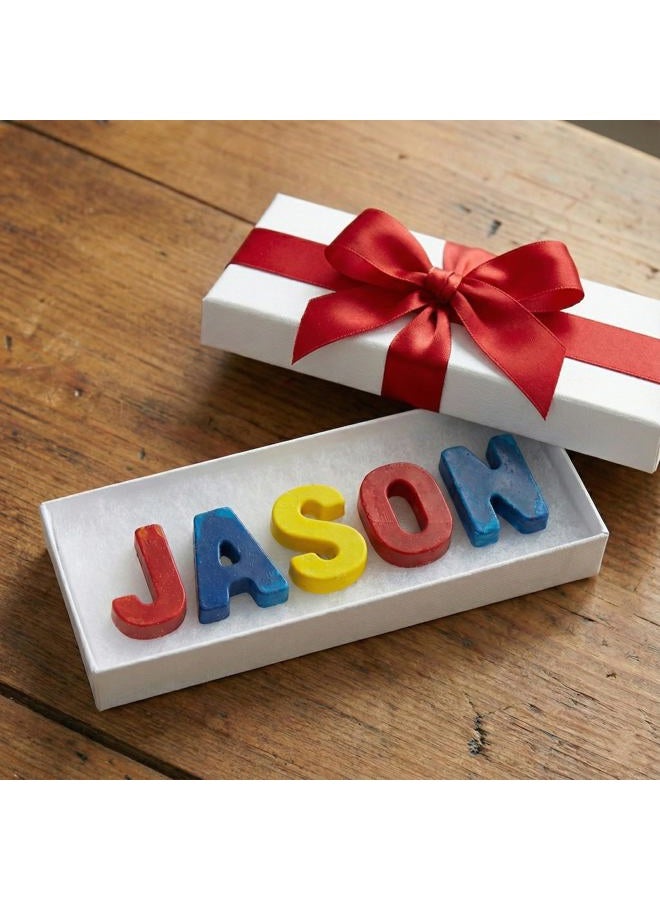 Traytastic! Silicone Letter Mold A-Z Alphabet - Large 1.5" Cavity - Wax Crayons, Resin, Candy, Chocolate, Crafting, Baking, Molding, Melting - Oven & Dishwasher Safe, BPA Free - Image 4