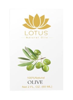 Lotus Lotus natural olive oil with dropper 100% natural-60 ml  - Image 2